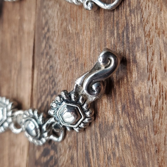 B2713 medallion victorian mourning bracelet - Picture 3 of 4